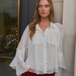 Load image into Gallery viewer, Wilfred Ruffle Top

