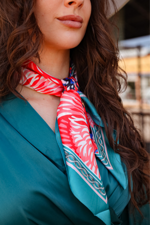 Nadia Satin Scarf