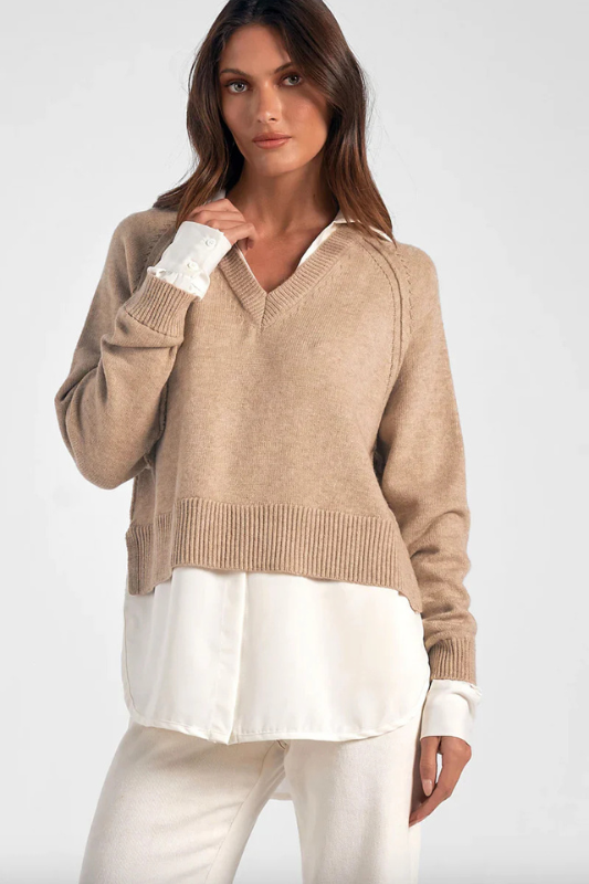 Bridget Layered Sweater