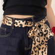 Load image into Gallery viewer, Leopard Print Skinny Scarf
