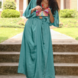 Load image into Gallery viewer, Caterina Dress- Aqua
