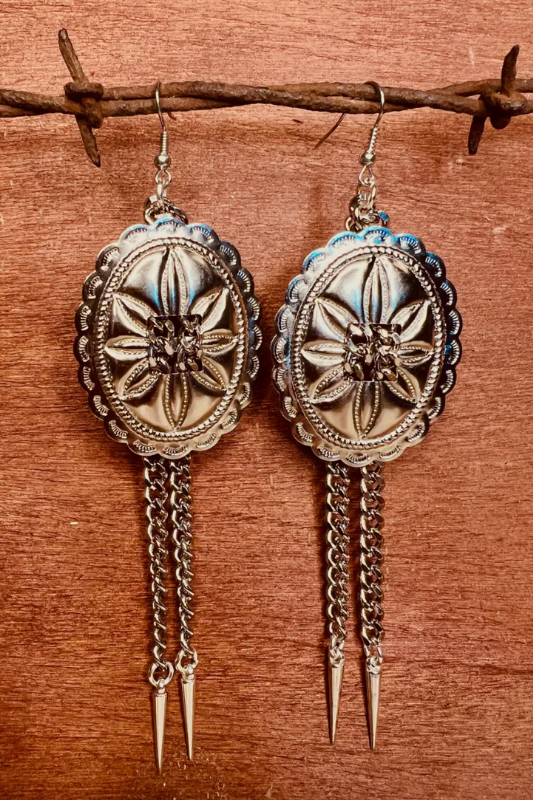 Outlaw Concho Earrings