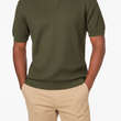 Load image into Gallery viewer, Jamie Knit Polo - Olive
