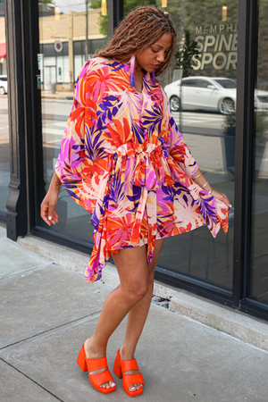 Coastal Cruising Mini Dress