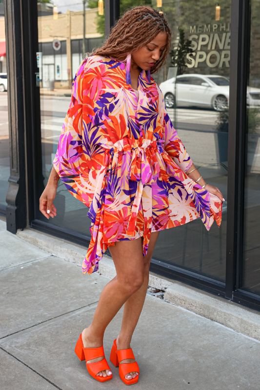 Coastal Cruising Mini Dress