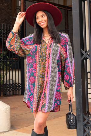 On The Road Shirt Dress