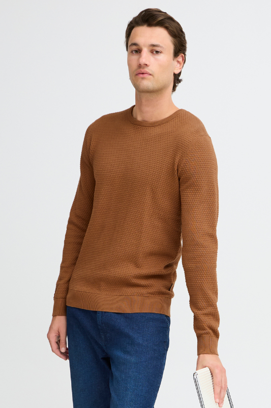 Crawford Crewneck Sweater - Ginger<br>***Last One***