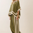 Load image into Gallery viewer, Carisa Contrast Pant Plus- Green
