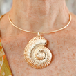 Load image into Gallery viewer, Sea Shell Collar Necklace
