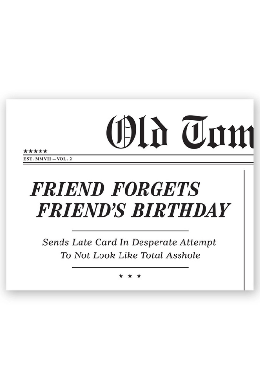 Friend Birthday Card