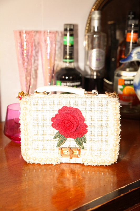 God Forbid - Paris Tweed Red Rose
