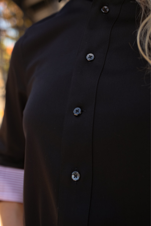 Barb Dress Shirt - Black