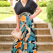 Load image into Gallery viewer, Palm Mirage Looped Belt Pant
