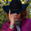 Load image into Gallery viewer, Jordyn Rancher Hat - Black
