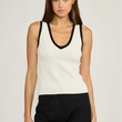 Load image into Gallery viewer, Nancy Knit Top - White
