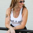 Load image into Gallery viewer, Just A Girl Tank - White
