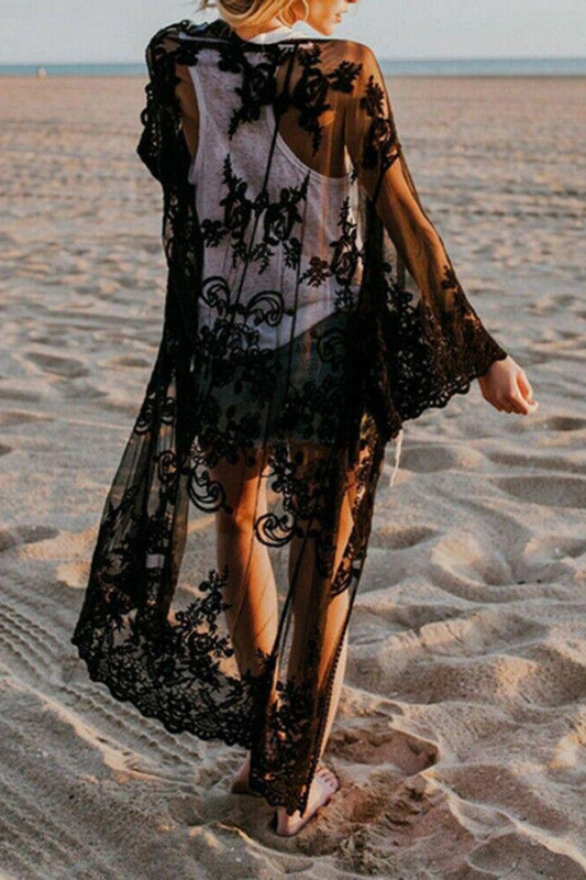 Crochet Lace Kimono