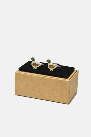 Mallard Duck Cufflinks