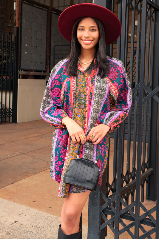 On The Road Shirt Dress