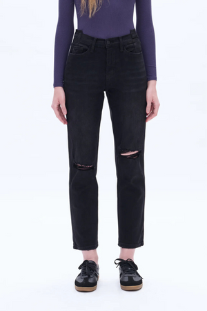 Betsy Black Crop