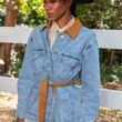Load image into Gallery viewer, Jericho Denim Jacket- Blue

