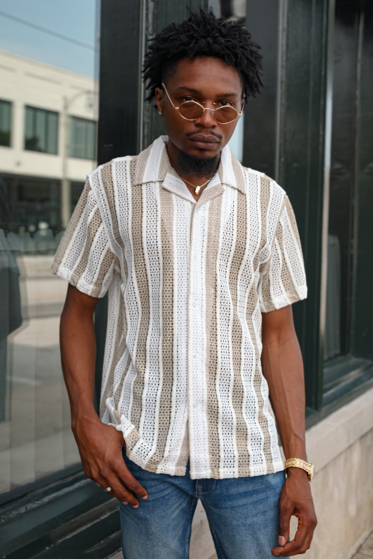Samson Crochet Shirt<br>***LAST ONE***