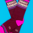 Load image into Gallery viewer, Badass Grandma Gym Socks
