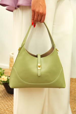 Caroline Shoulder Bag - Moss