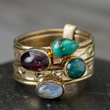 Load image into Gallery viewer, 5 Stone Stack Ring
