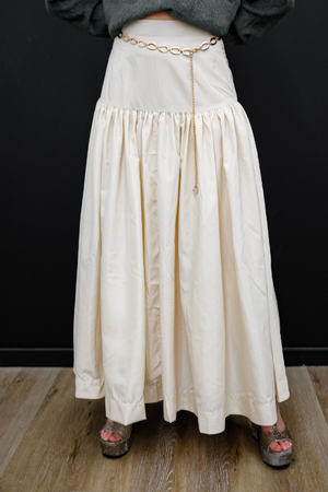 Enola Maxi Skirt - Cream