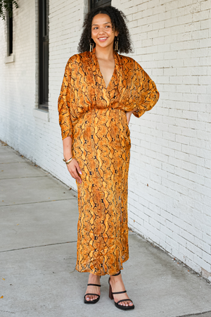 Jude Snake Maxi Dress