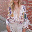 Load image into Gallery viewer, Mera Floral Bodysuit
