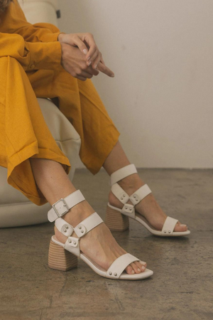 Emilia Sandal - White