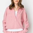 Load image into Gallery viewer, Willow Knit Lounge Top- Pink
