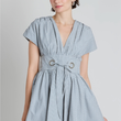 Load image into Gallery viewer, Ainsley Gingham Mini Dress
