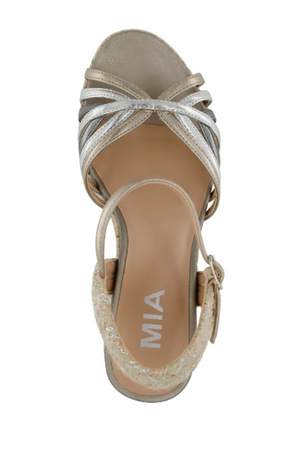 Anjalli Wedge - Metallic