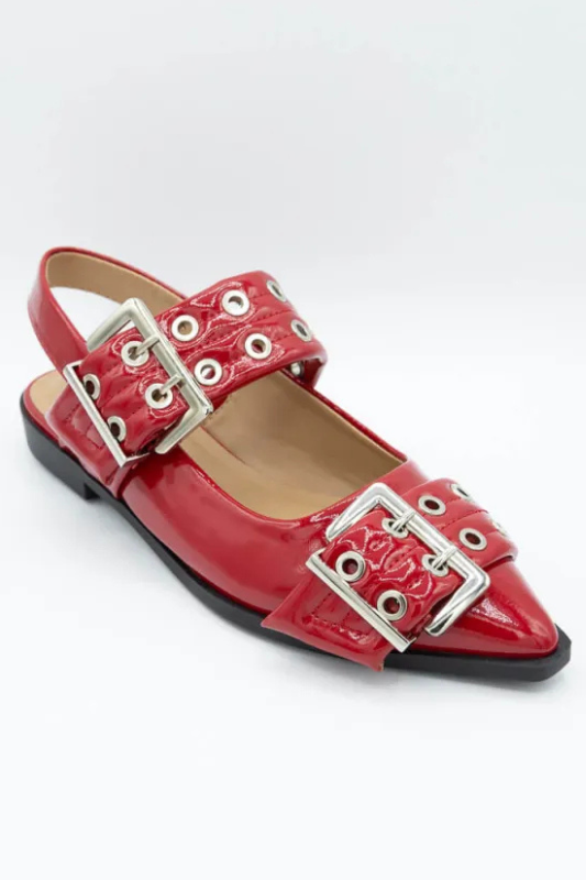 Gianna Slingback - Red