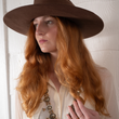 Load image into Gallery viewer, Jordyn Rancher Hat - Cognac
