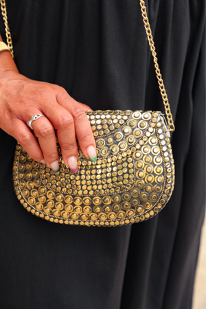 Bohemian Vintage Metal Purse