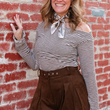 Load image into Gallery viewer, Mera Stripped Knit Top
