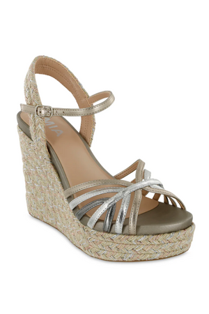 Anjalli Wedge - Metallic