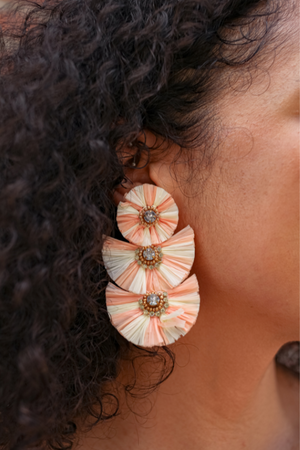 Raffia Earrings