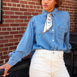 Load image into Gallery viewer, Melisse Denim Shirt
