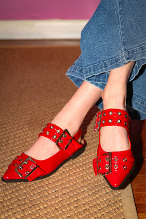 Gianna Slingback - Red