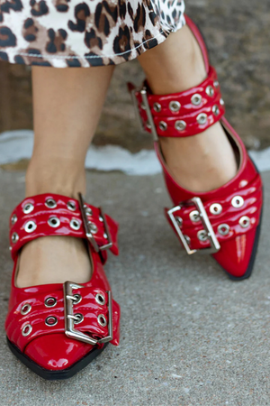 Gianna Slingback - Red