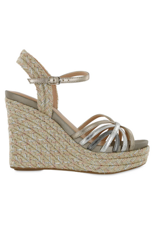 Anjalli Wedge - Metallic