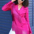 Load image into Gallery viewer, Lettie Fringe Blazer

