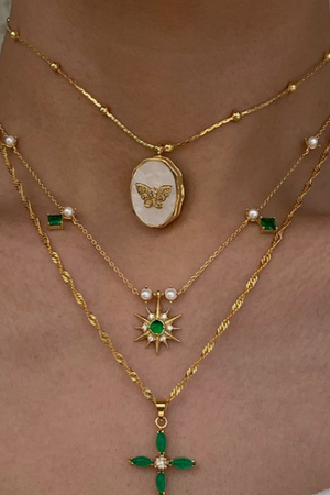 Butterfly Locket Necklace