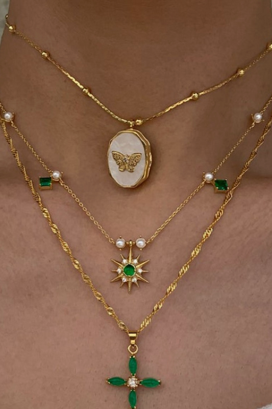 Butterfly Locket Necklace