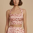 Load image into Gallery viewer, Marilyn Polka Dot Top
